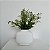 Vaso Decorativo Estreito - Branco - Imagem 3