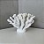 Escultura Coral Branco - Imagem 1