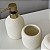 Kit de Banheiro Texturizado Off White - Imagem 1