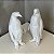 Escultura Pinguim Branca - Imagem 2