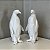 Escultura Pinguim Branca - Imagem 1