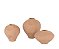 Trio de Vasos Terracota Orgânicos - Imagem 1