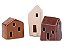 Conjunto de Mini Casas Terrosas - Imagem 1