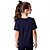 Camiseta infantil básica antiviral unissex 100% algodão - Imagem 5