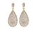 Brinco Gota Luxuosa no Ouro 18k - Imagem 1