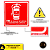 Placa de Sinalização Fotoluminescente (Extintor BC) Modelo E5P - Imagem 4