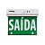 Placa de Balizamento Dupla Face Saída de Emergência com Led (Incluso Adesivos para Direções) - Intelbras - Imagem 4