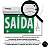 Placa de Balizamento Dupla Face Saída de Emergência com Led (Incluso Adesivos para Direções) - Intelbras - Imagem 7