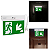 Placa de Balizamento Dupla Face Rota de Fuga com Led (Incluso Adesivos para Direções) - Segurimax - Imagem 7
