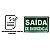 Placa de Sinalização Fotoluminescente (Saída de Emergência) Modelo S13 - Imagem 2
