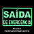 Placa de Sinalização Fotoluminescente (Saída de Emergência) Modelo S13 - Imagem 5