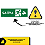Placa de Sinalização Fotoluminescente (Saída de Emergência à Direita) Modelo S13-D - Imagem 3