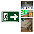 Placa de Sinalização Fotoluminescente (Saída à Direita) Modelo S1 - Imagem 7