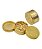DICHAVADOR METAL 3 PARTES 3004 - GOLD MÉDIO - Imagem 2