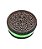 DICHAVADOR DE ACRILICO - OREO VERDE (2 PARTES - MEDIO) - Imagem 1