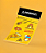 CARTELA DE ADESIVOS SQUADAFUM - BONG STICKERS - AMARELO - Imagem 1