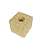 LÃ DE ROCHA (STONE WOOL) - STONEWOOL TRAY - 3,6 CM X 3,6 CM X 4 CM - Imagem 2