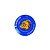 CINZEIRO DE METAL - THE BULLDOG AMSTERDAM - AZUL - Imagem 4