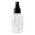 Frasco Plástico Cristal Spray de 100 ml kit com 10 unid - Imagem 1