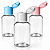 Kit 100 Frascos Plástico Pet 30ml Com Tampa Flip Top - Imagem 1