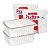 24 Potes Descartáveis 500ml Tampa Freezer Microondas Marmita - Imagem 2