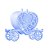 Caixinha Carruagem para Lembrancinha kit com 12 unid - Imagem 3