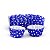 Forminhas para Doces de Papel N5 Azul com Bolinha pct 100 unid - Imagem 1