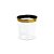 Potinho Mini 25 ml para Brigadeiro Borda Dourada pct 10 unid - Imagem 1