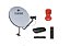 10 Kits Antena 60cm Vivensis - Imagem 1
