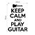 Adesivo Decorativo Frase "Play Guitar" - Imagem 2