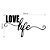 Adesivo Decorativo Love Life - Imagem 5