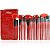 Kit 24 Pincéis Vermelho - Imagem 1