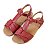 Sandália Rasteira Alba Venutti (Vermelha) - Imagem 1