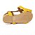 Sandália Rasteira Drica Venutti (Mostarda) - Imagem 3