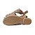 Sandália Rasteira Cláudia Venutti (Avelã) - Imagem 4
