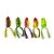 Kit 10pçs Isca Sapo Frog Anti Enrosco Sapinho De Superfície - Imagem 9