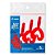 Isca Soft Artificial Matadeira Grub Duplo Cor:04 Cart.3pçs - Imagem 1