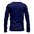 Camisa Térmica Praia Pesca Fitness Proteção UV50 Segunda Pele - Azul Marinho - Imagem 3