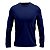 Camisa Térmica Praia Pesca Fitness Proteção UV50 Segunda Pele - Azul Marinho - Imagem 2
