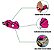 Isca Artificial Monster Frog - Metallic Magenta Matadeira - Imagem 3