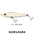 Isca Artificial Nakamura Sara Sara 120 Superficie Lucky 22g - Diversas Cores - Imagem 1