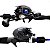Carretilha MaxPower Direita + Vara Carbono 1,80m 17lbs Pesca Brasil - Imagem 2