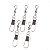 Girador Com Snap BSS Nickel N1/0 Cartela 05pçs Summer - Imagem 3