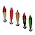 Zangarilho De Pesca Kit 5pçs 5cm - Imagem 2