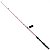 Vara Para Molinete Rosa Max Bull 1,20m 8-14lbs Deyu - Imagem 3