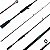 Vara Para Carretilha Xingu Black Bass 1,65m 4-8kgs - Imagem 2