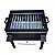 Churrasqueira Barco Metal Com Grelha Inox 2em1 Camping - Imagem 5