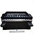 Churrasqueira Barco Metal Com Grelha Inox 2em1 Camping - Imagem 4