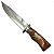 Faca Caça Pesca Luxo Fulltang Inox Churrasco Picanheira 7131 - Imagem 1
