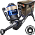 Molinete Star3 3Rol. 5.2:1 Com Linha Marine - Imagem 8